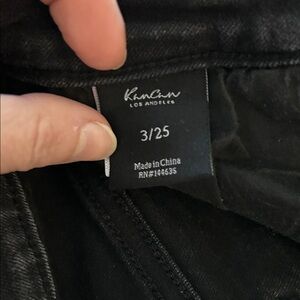 KanCan Charcoal Denim Pants